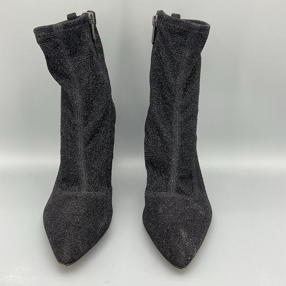 Sam Edelman Women’s Olson Stretch Boots Metallic Black Size 9M - Picture 3 of 10